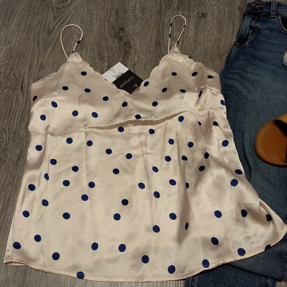 Polka Dot Tank - Picture 2 of 4